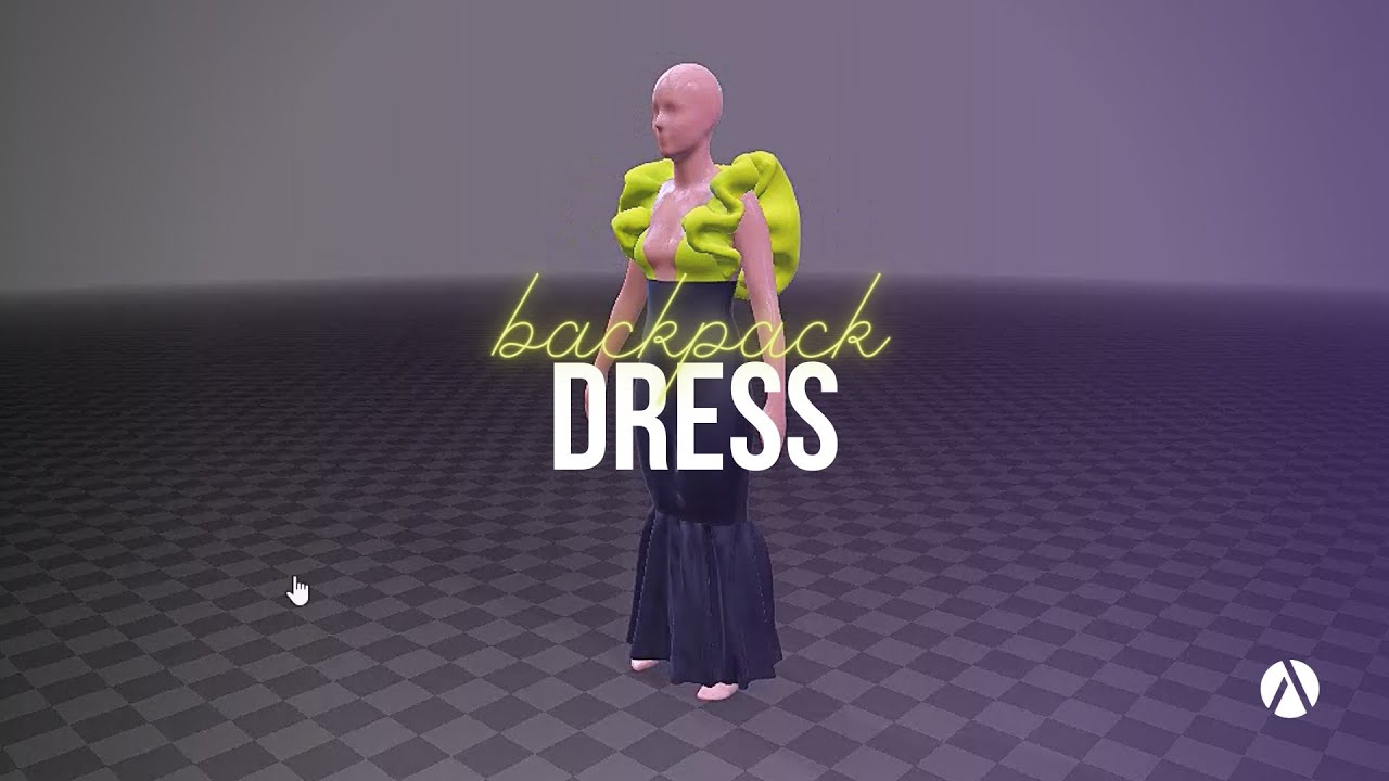 Backpack Dress - Audaces 4D Design
