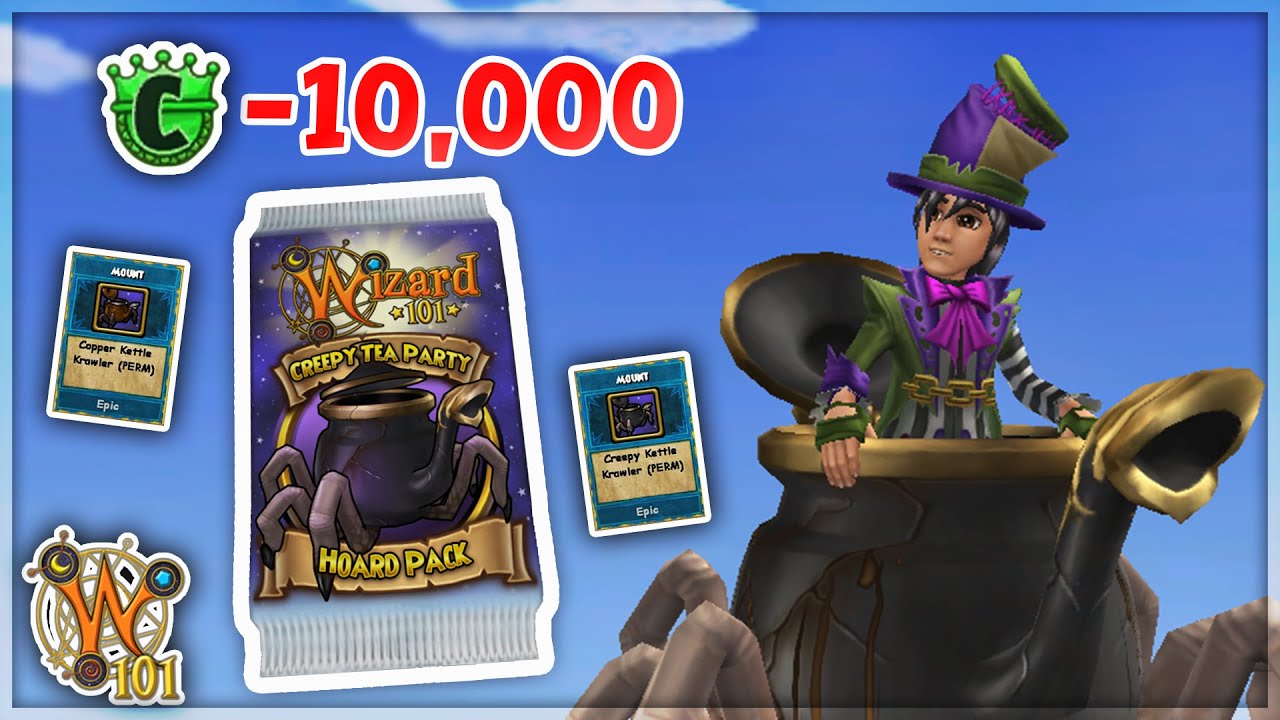 Полный обзор и вступление к набору «Жуткое чаепитие» в Wizard101!