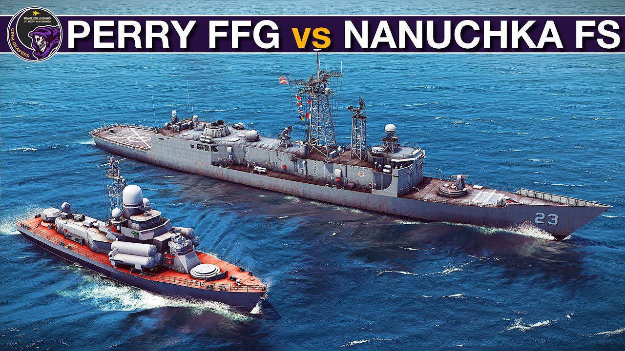 Фрегат O.H.Perry против ракетного корвета Nanuchka | Sea Power