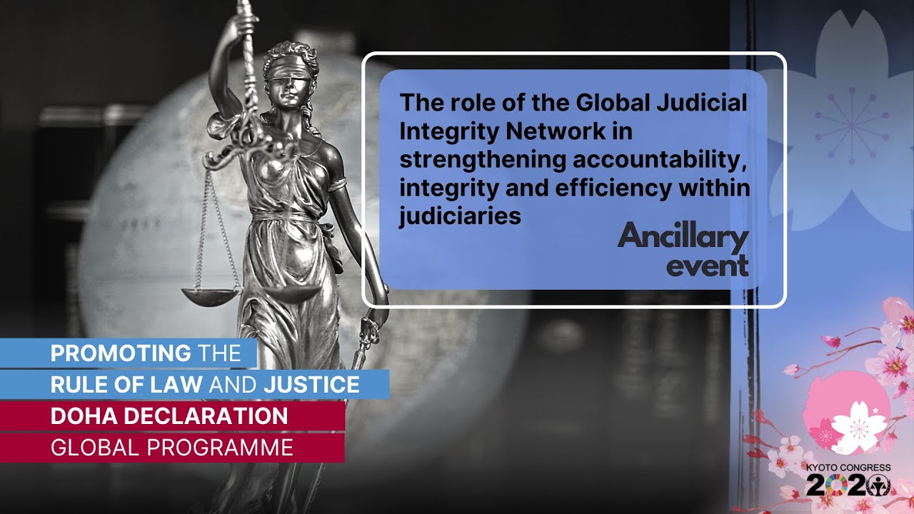 UN Crime Congress Ancillary Event: The Global Judicial Integrity Network