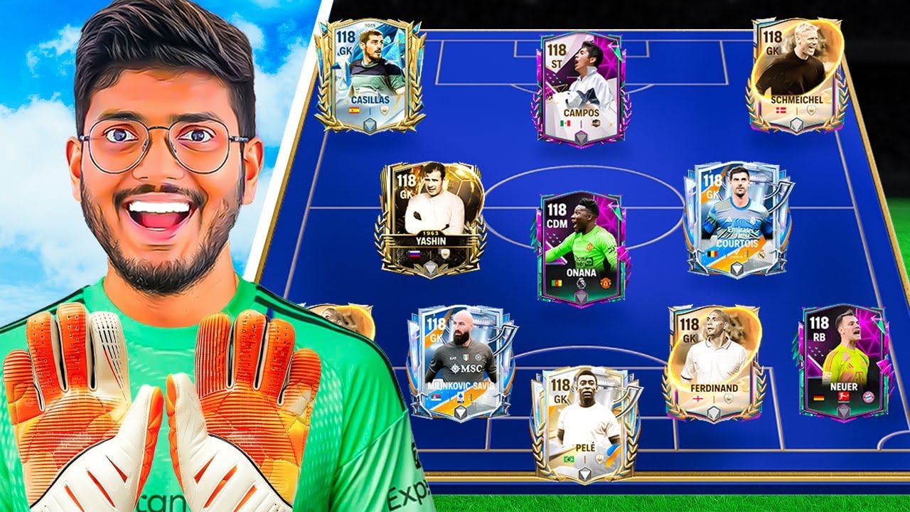 I Made a Full GK Squad in FC MOBILE!