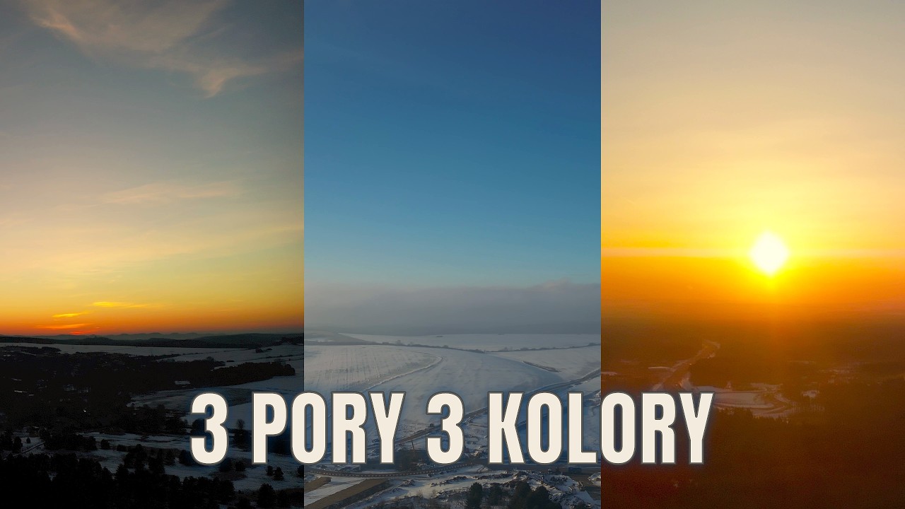 Trzy pory - trzy kolory | DJI Mini 3 Pro 4K