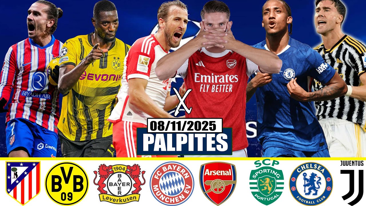 🚀✅Palpites Futebol Hoje  S&Aacute;BADO DIA 08/11/2025 DE FUTEBOL EUROPEU & BRASILEIRO MULTIPLA GREN✅🔥