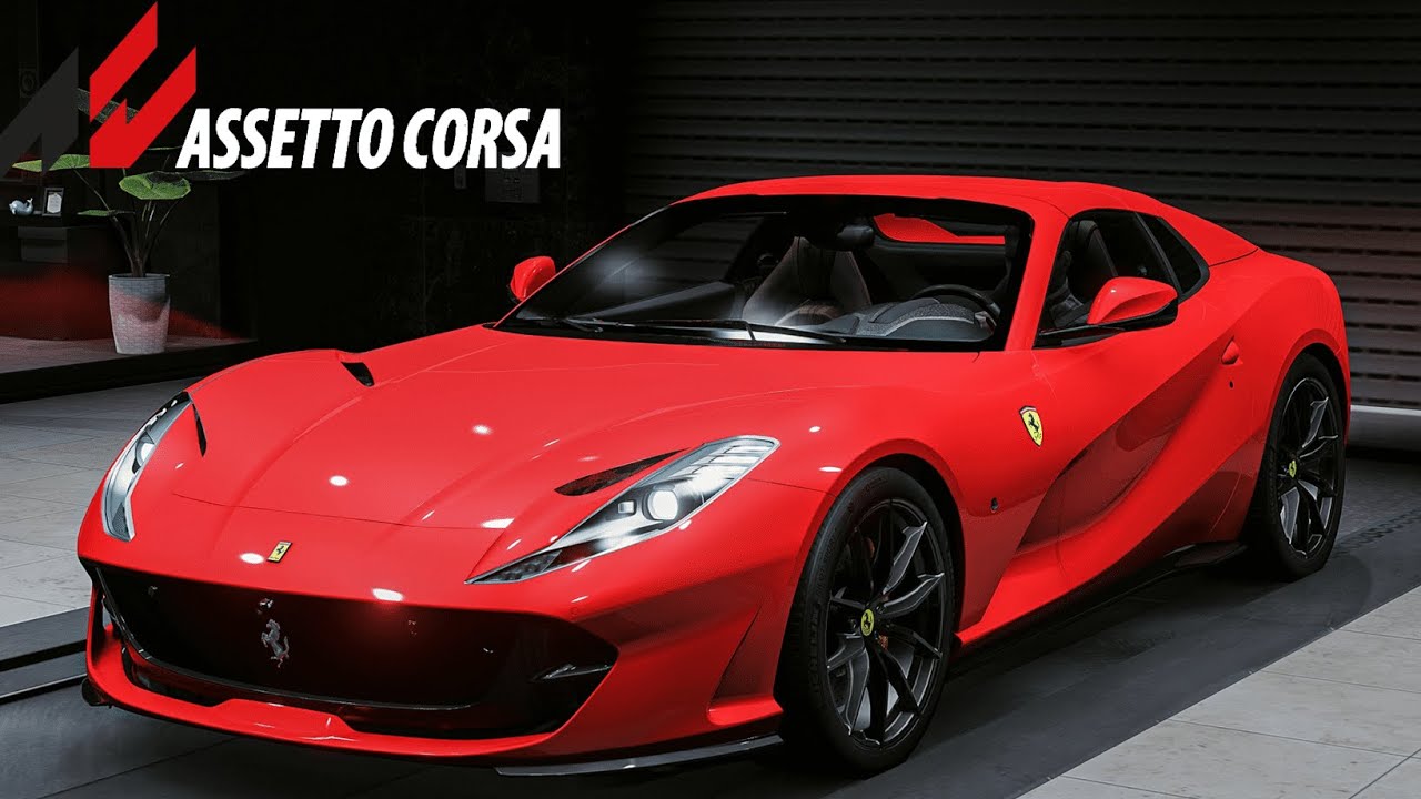 FERRARI 812 GTS GINTANI DEUTSCHLANDRING LAPS