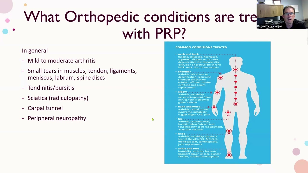 Avoid Orthopedic Surgery with PRP Webinar Replay with Dr. Josh Goodwin | Regenexx Las Vegas
