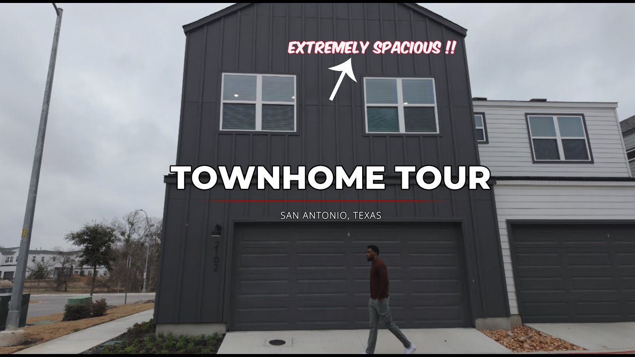 Inside these LUXURY San Antonio, Tx Townhomes!! Only $2130+ a MONTH!