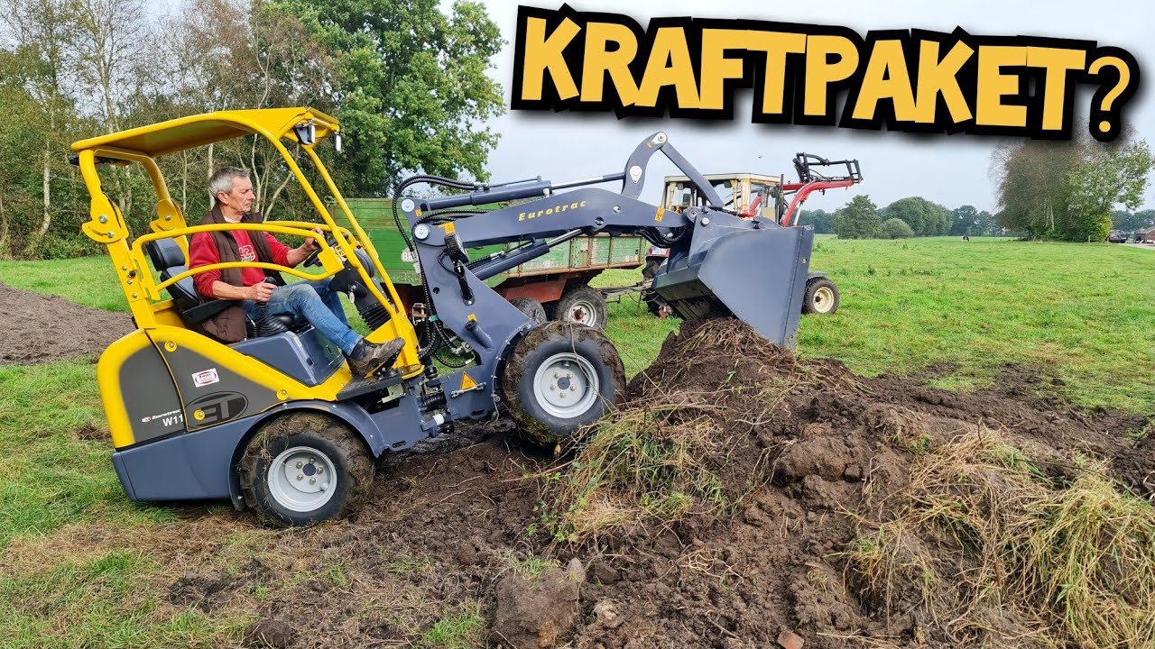 GUT und GÜNSTIG? | HOFLADER muss gleich hart ran! | Eurotrac w11 | Mr. Moto