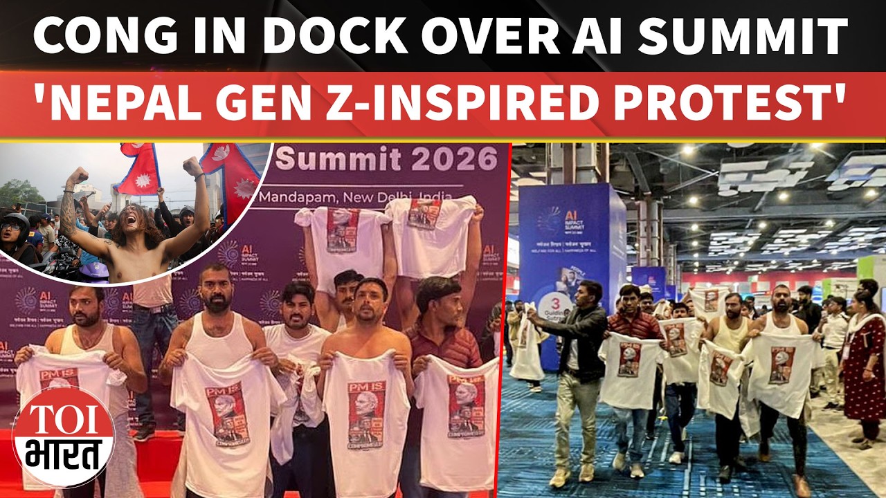 Youth Congress' AI Summit Protest Under Lens As Delhi Police Hint At Nepal Gen Z Inspired Conspiracy