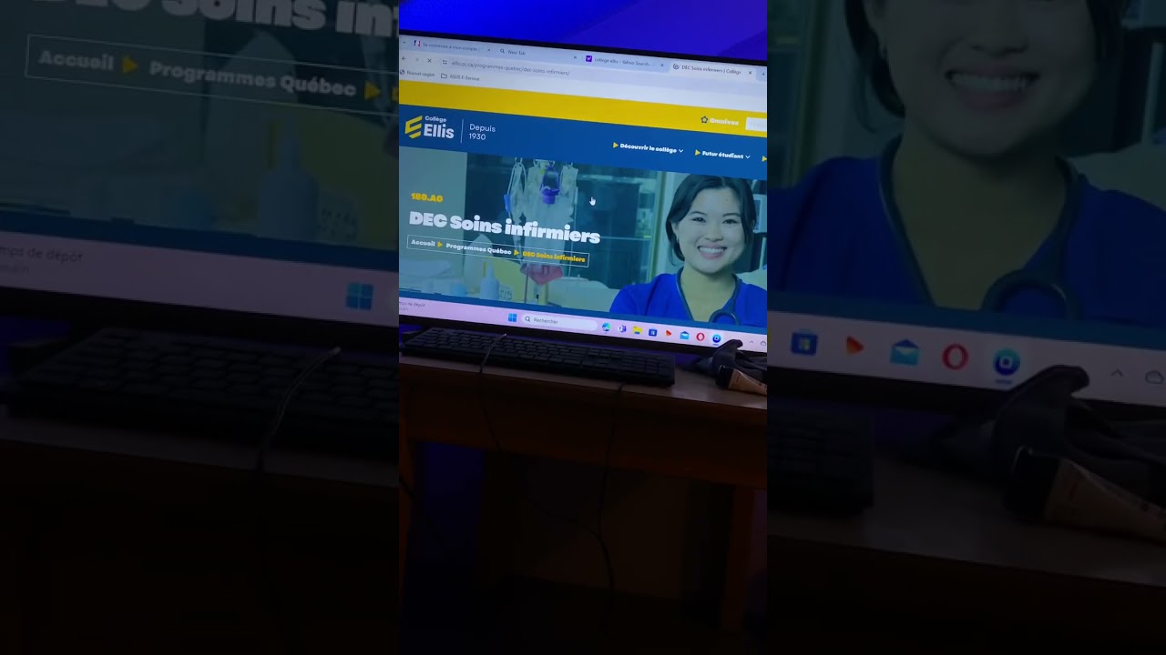 Demande admission collège Ellis 🇨🇦 première partie