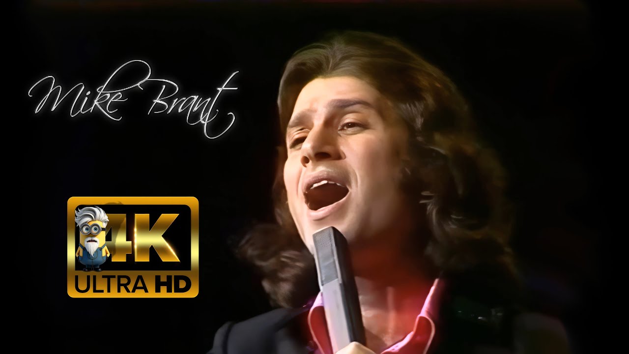Mike Brant - On Se Retrouve Par Hasard (1974) AI 4K Enhanced Stabilized
