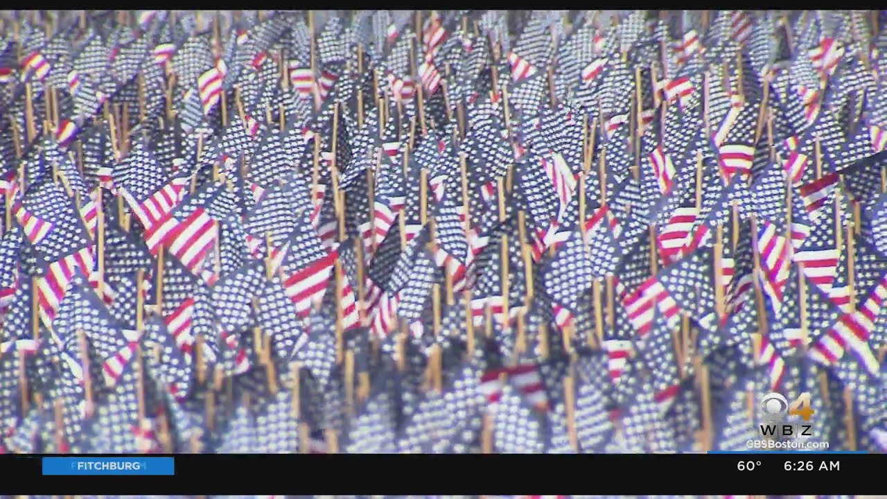 37,000 flags on Boston Common serve as touching Memorial Day tribute