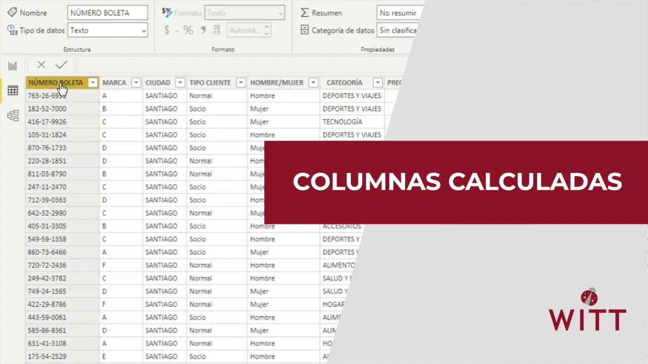 Aprendiendo #COLUMNASCALCULADAS | #POWERBI
