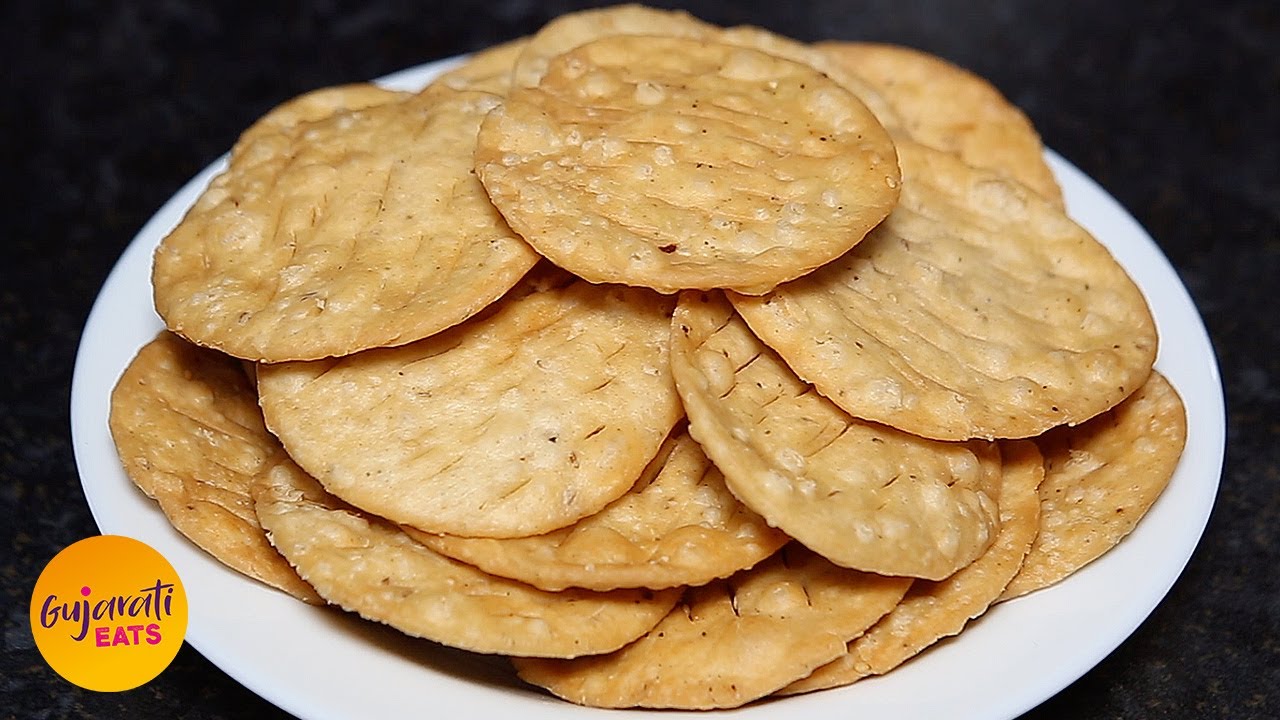 Gujarati Farsi Puri Recipe - Crispy Deep Fried Savoury Snack, Gujarati Recipe - ગુજરાતી ફરસી પુરી