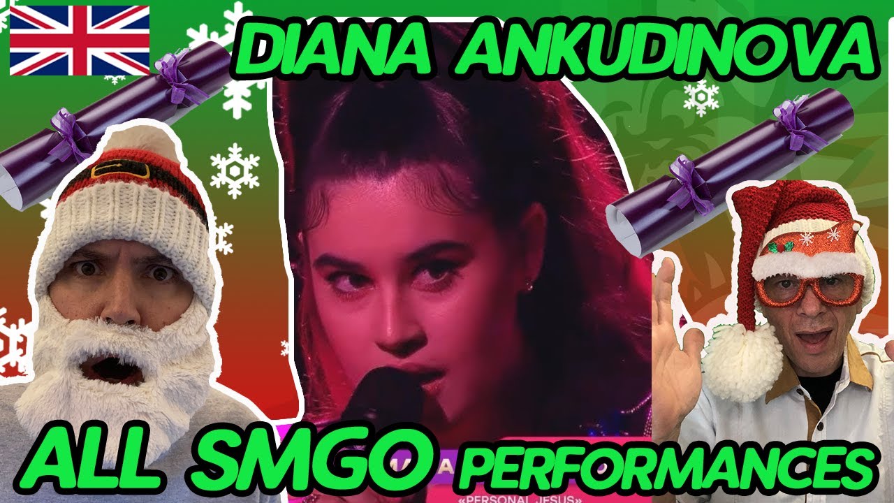 Diana Ankudinova -  Диана Анкудинова (BRITS REACTION!!) (ALL SHOW MASK GO ON PERFORMANCES)🇷🇺