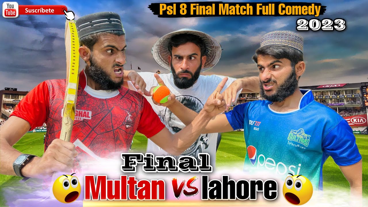Final Match PSL8 Multan Sultan Vs Lahore Qalander || Full Comedy || Umar920