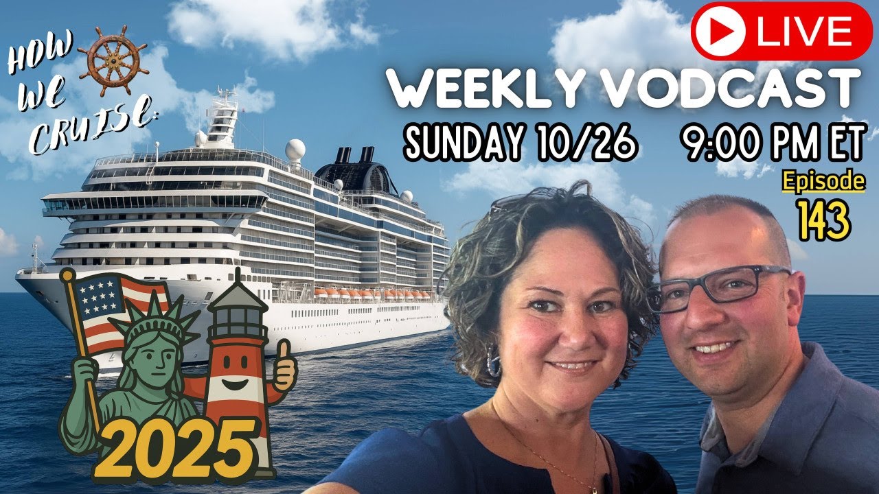 Cruise Chaos Countdown! 🏒🏈🛳 One Week ‘Til The MSC Meraviglia! Group Cruise
