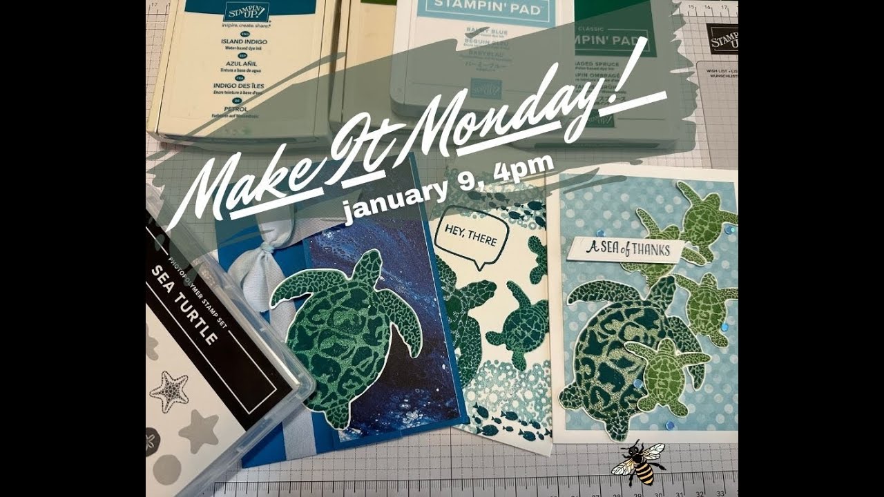 Simple Stamping with Stampin' Up!'s newest stamp set, Sea Turtle!