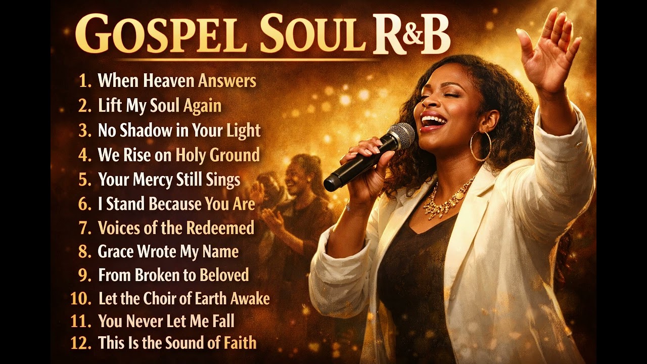GOSPEL SOUL R&B - PLAYLISTS (004) | Soulful Vocals & Deep Grooves