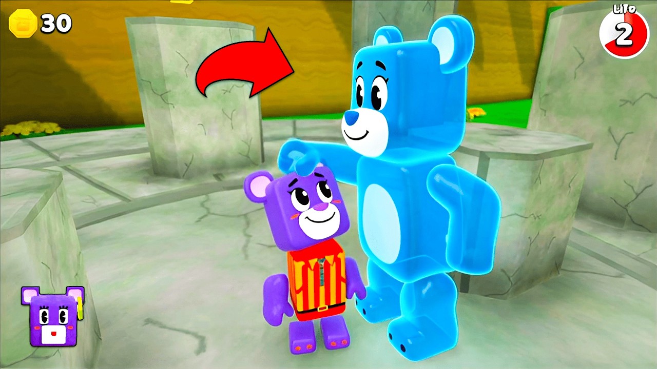 Found a Genie! Super Bear Adventure Gameplay Walkthrough