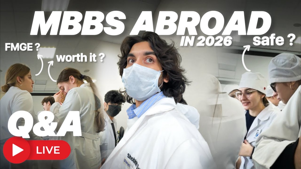 MBBS Abroad Live Q&A🛑