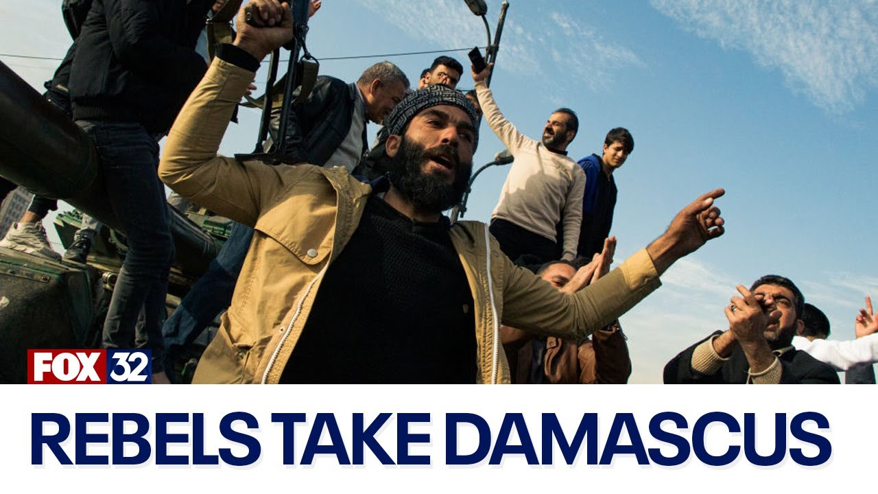 Syrian dictator Bashar al-Assad flees as rebels conquer the country