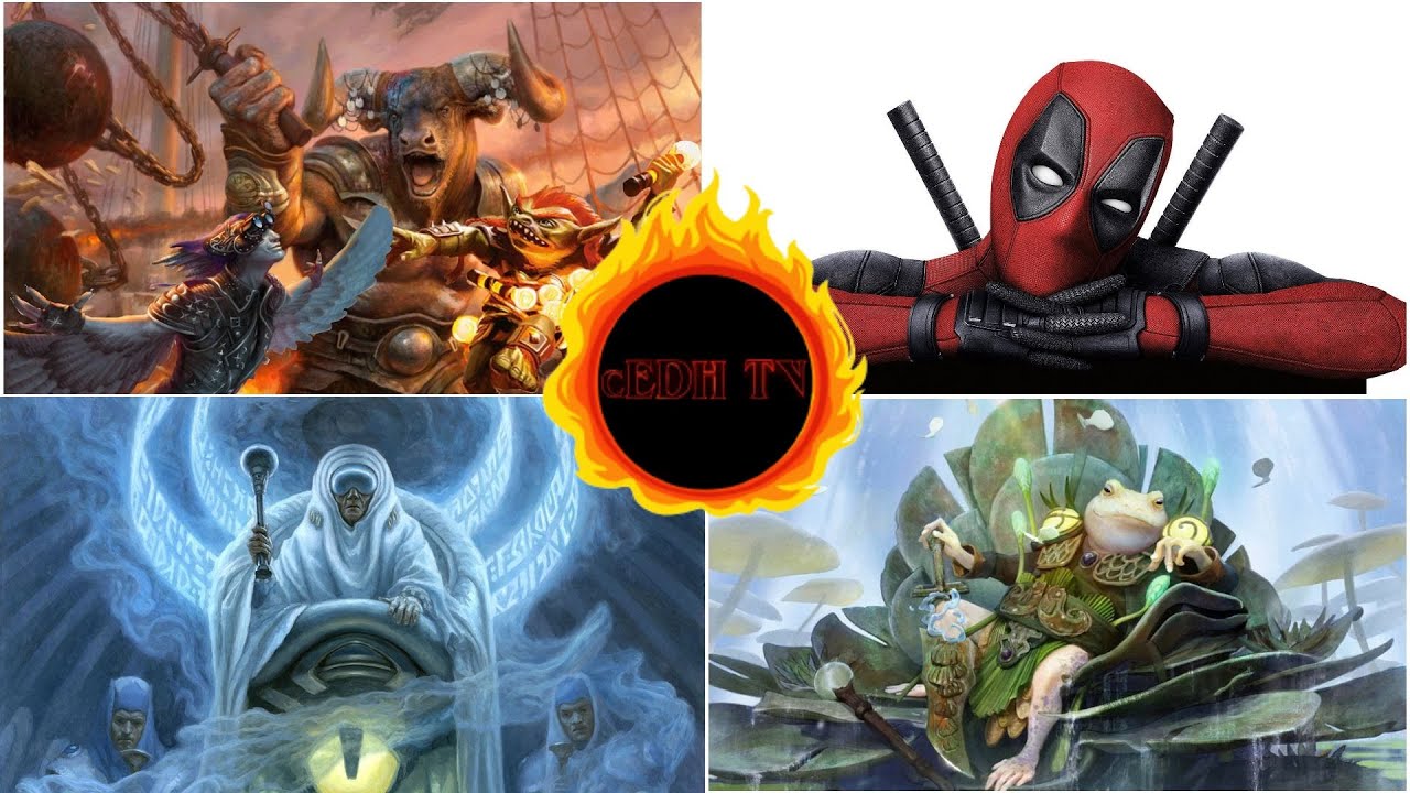 Grandarbiter vs Glarb vs Deadpool vs Malcolm & Smasher cEDH Gameplay