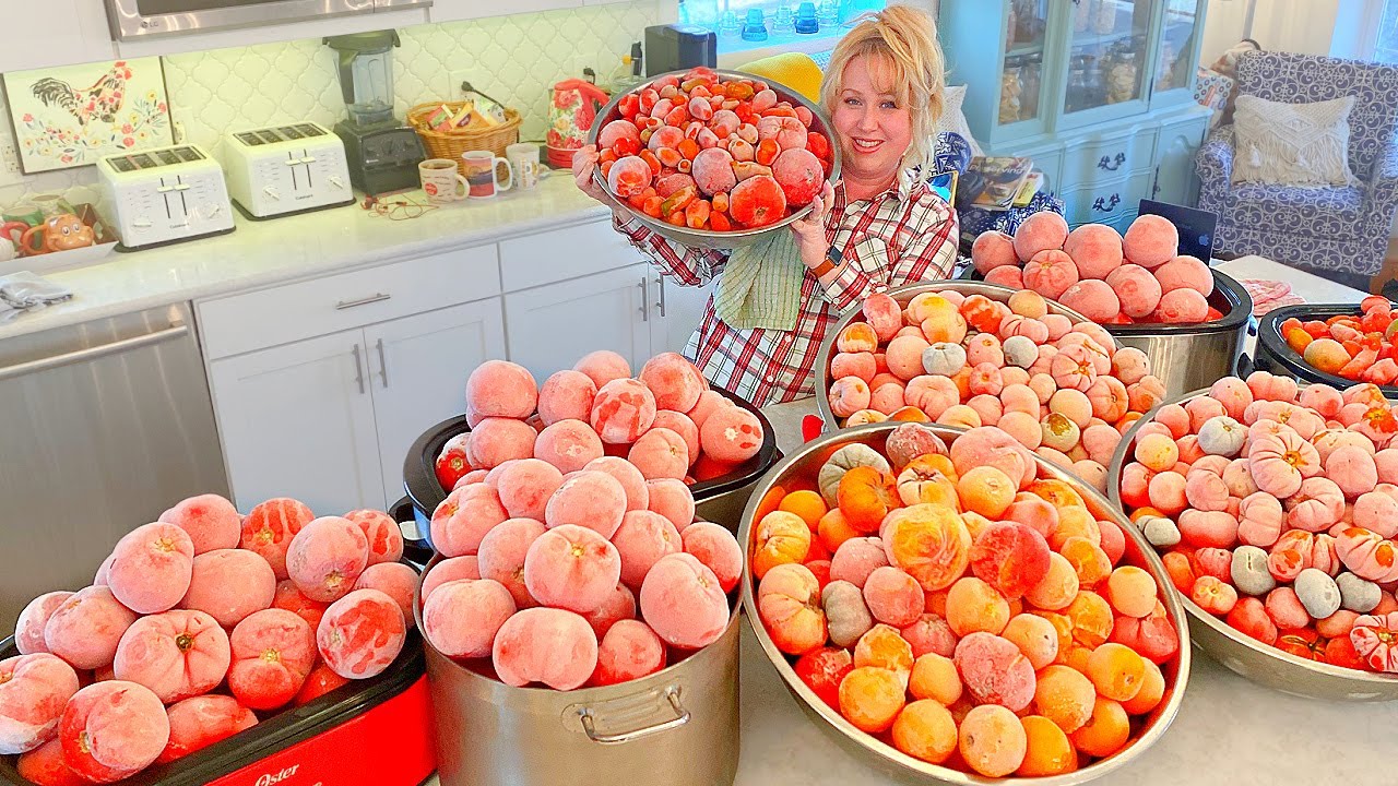 Massive Food Preservation Home Canning 380 Pounds