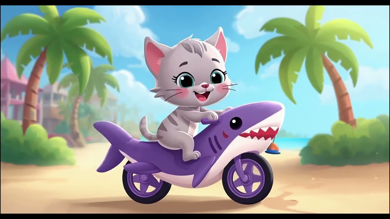Kring Kring Ada Sepeda – Lagu Anak Indonesia | Animasi 3D Ceria | Nadzira Syafa H