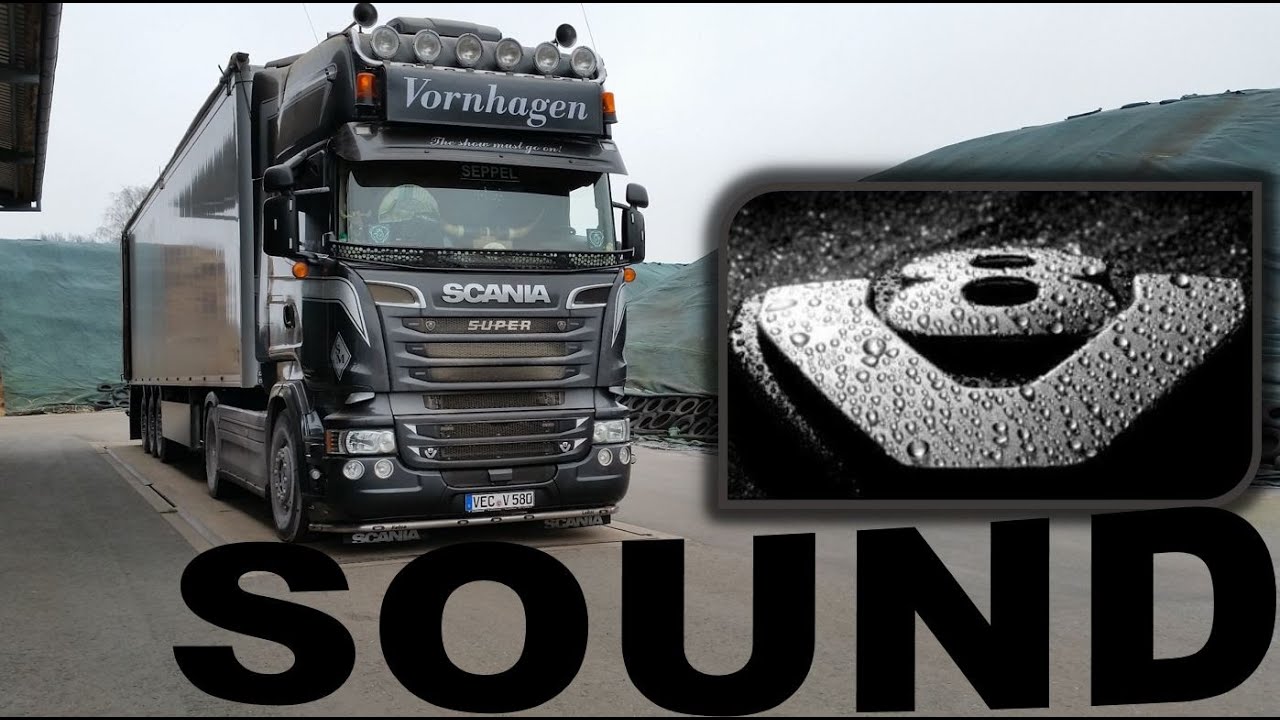 Scania V8 SOUND beim Maisladen mit Merlo TurboFarmer