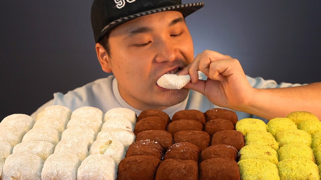 너도나도 떡  먹방~!! (유튜버 나도님)리얼사운드  social eating Mukbang(Eating Show)