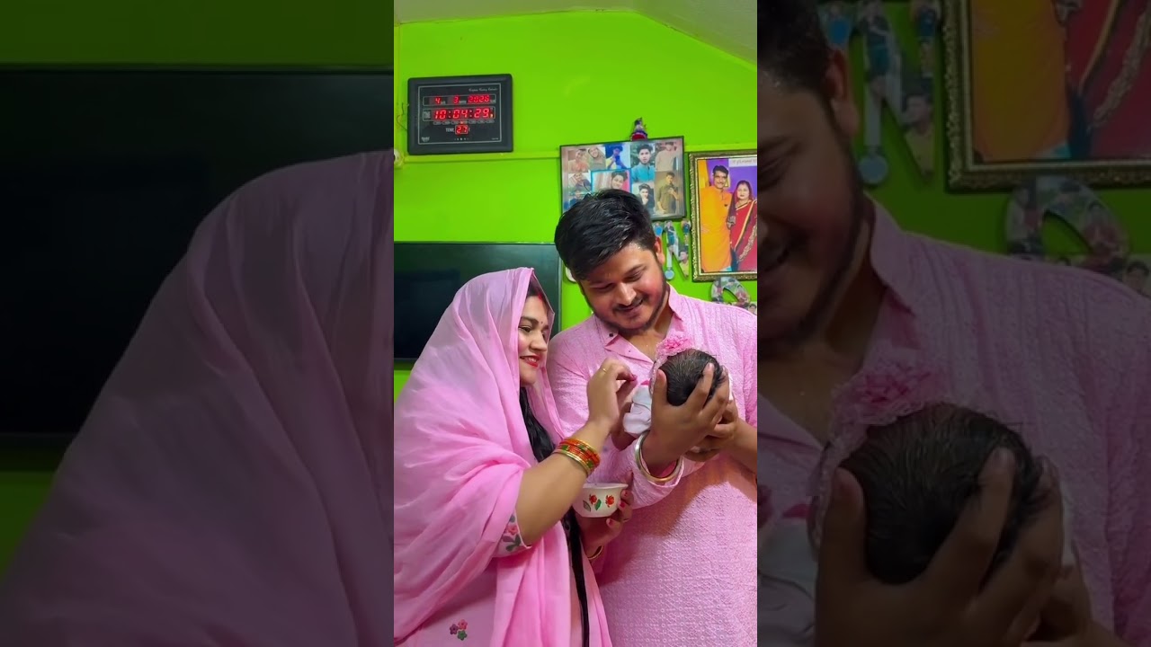 Eis Baar Ki Holi ❤️ #youtubeshorts #subhamkiastha #viralvideo #love #babygirl #cutenessoverloaded
