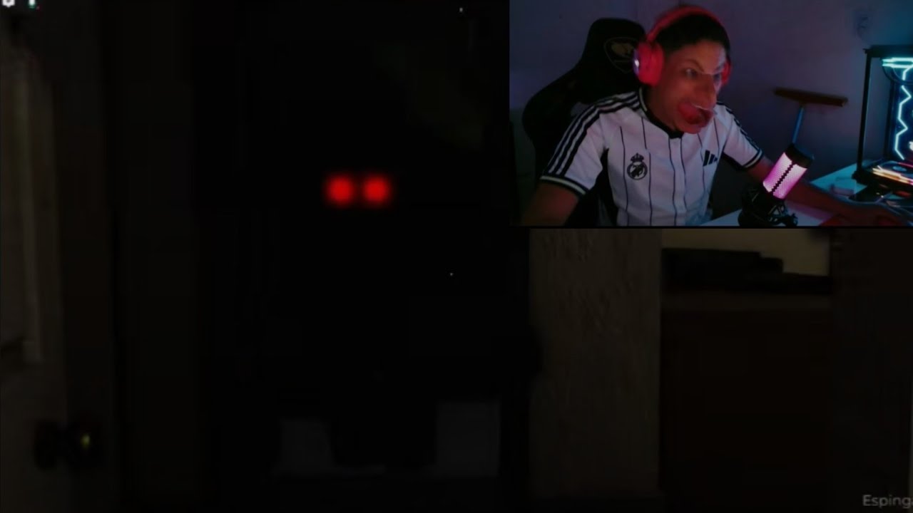 Uriel se cagou de medo jogando Roblox de terror 🤣🤣