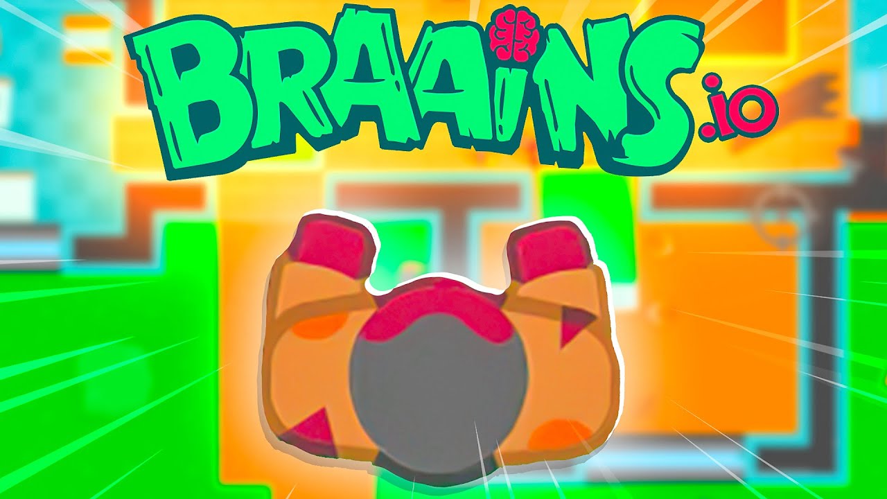 4-Player (MAX LVL) Zombie Survival In Braains.io