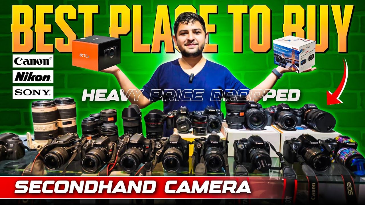 Top Model Camera 📷 Price in Nepal|Used Camera in Kathmandu😱|Sony|Nikon|Canon Cameras Price Hunt✨️