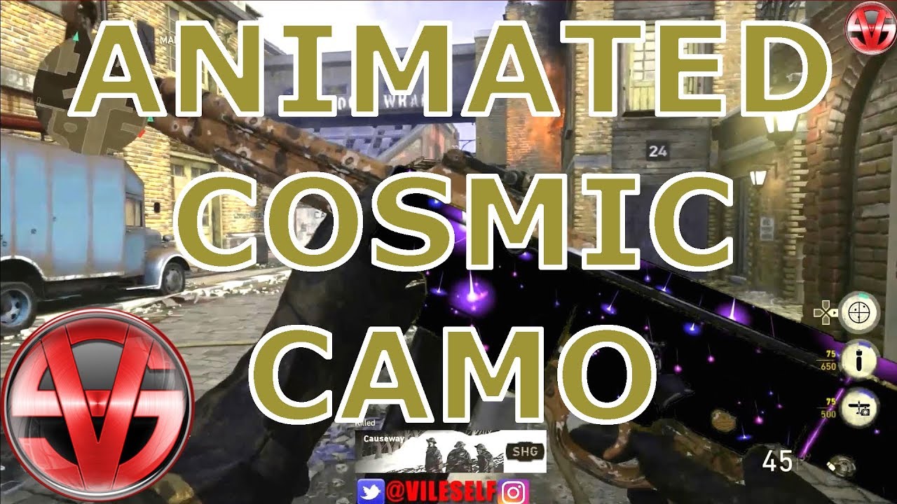 Animated Cosmic Camo - Call of Duty: WWII (Fake)