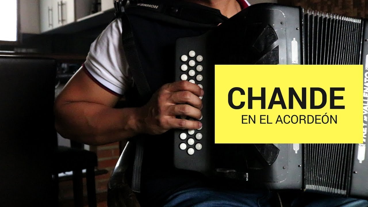 Aprende a Tocar  CHANDE en el acordeón