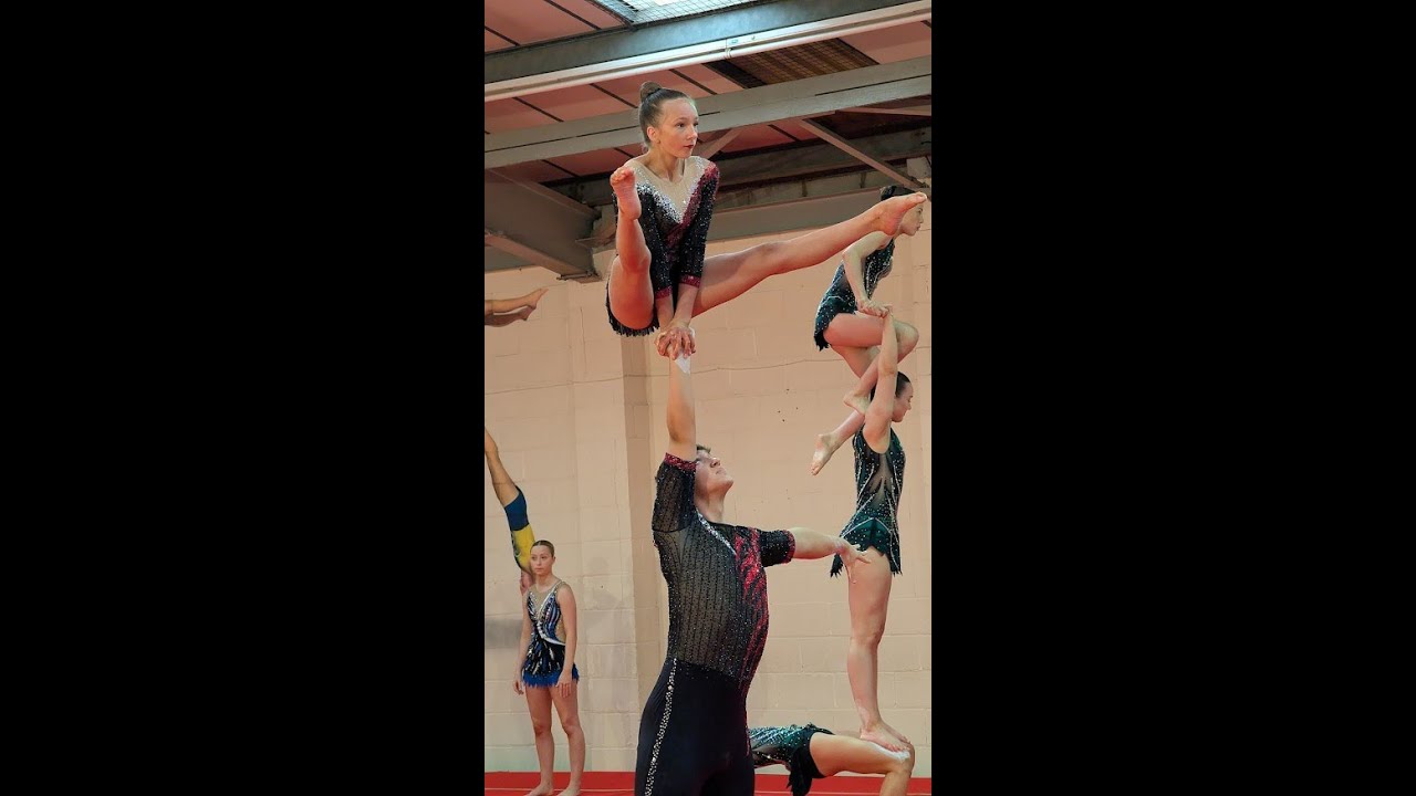 Logan and Emma - IDP1 Mixed Pair - Balance - Hope Acro Summer Invitational