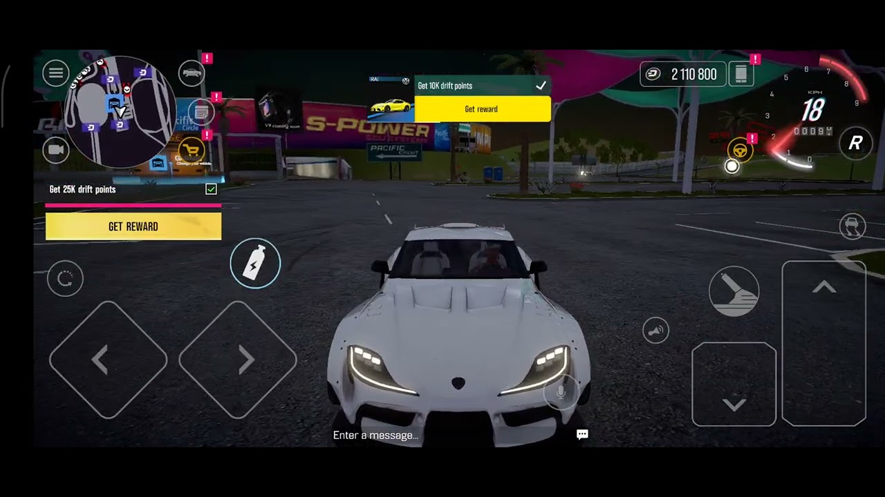 Drive zone