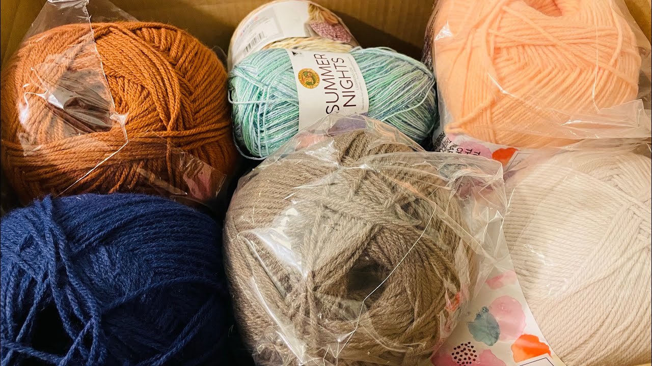 Lionbrand Haul 13 | Yarn | #crochet #yarn #haul #unboxing #lionbrand
