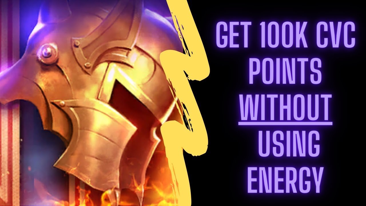 Maximizing Your CVC Points in 2024 (WITHOUT ENERGY) | RAID: Shadow Legends