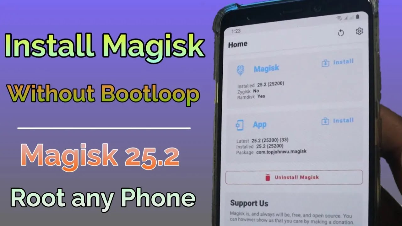How To Install Magisk without Bootloop | Root any Phones