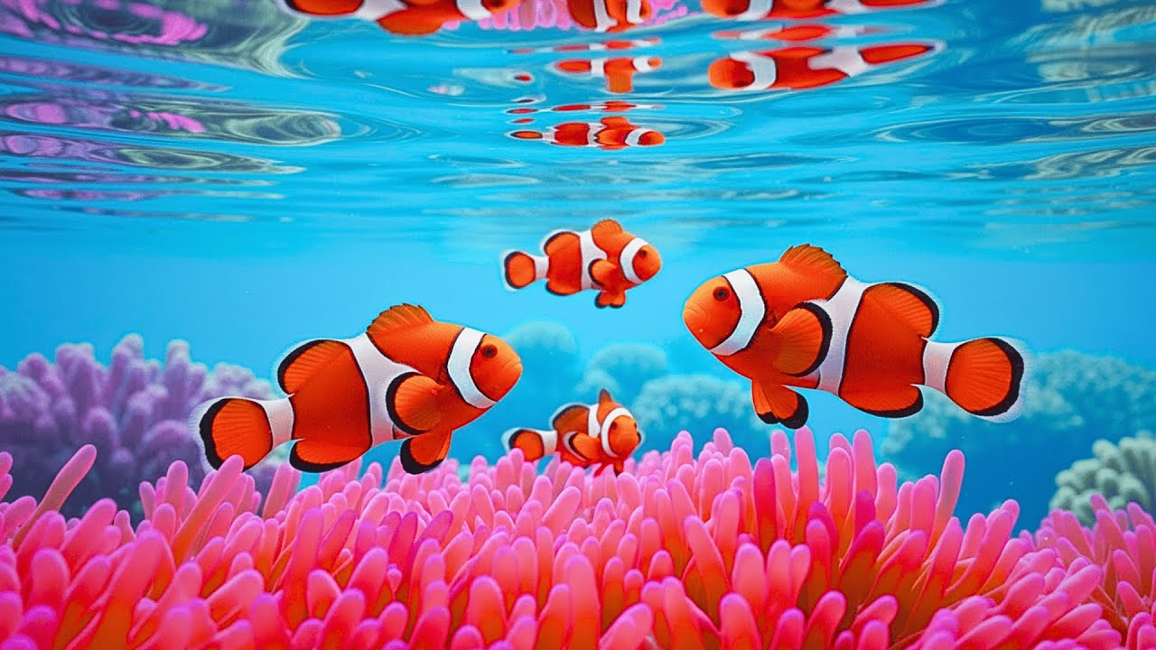 The Best 4K Aquarium 🐠 Discover Stunning Jellyfish,Vibrant Coral Reefs & Exotic Ocean Life