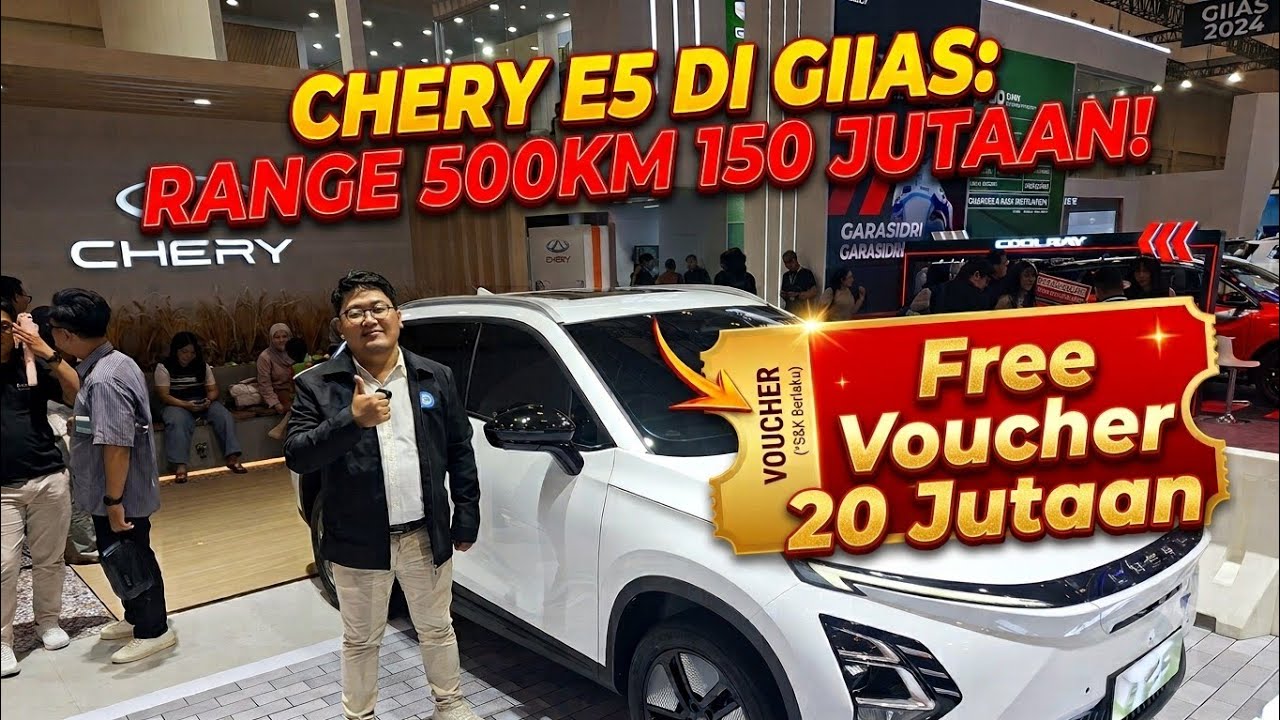 GIIAS 2026 ‼️ TAHAN DULU BELI JAECOO J5 INI LEBIH MENARIK CHERY E5 2026 150 JUTAAN BAWA PULANG 