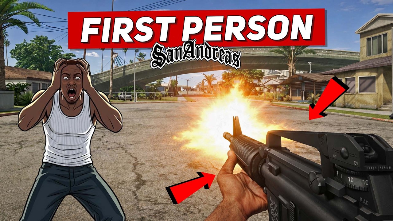 How to Install First Person Camera Mod in GTA&nbsp;San&nbsp;Andreas