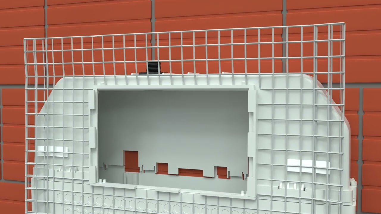 Quarter Bath - Standart Model Metal Ayaklı Gömme Rezervuar Montajı