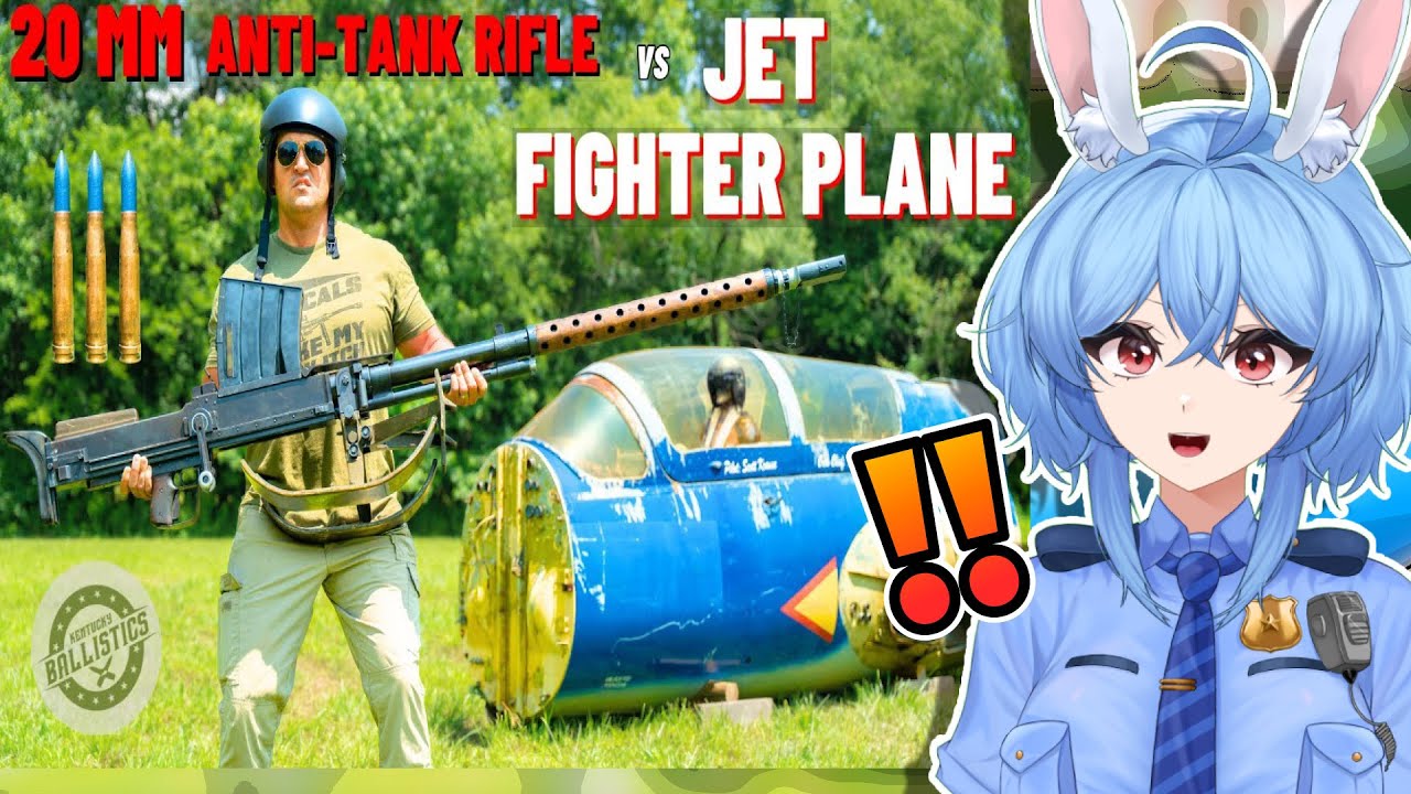 20mm Anti-Tank Rifle vs Jet Fighter Plane | Kentucky Ballistics React
