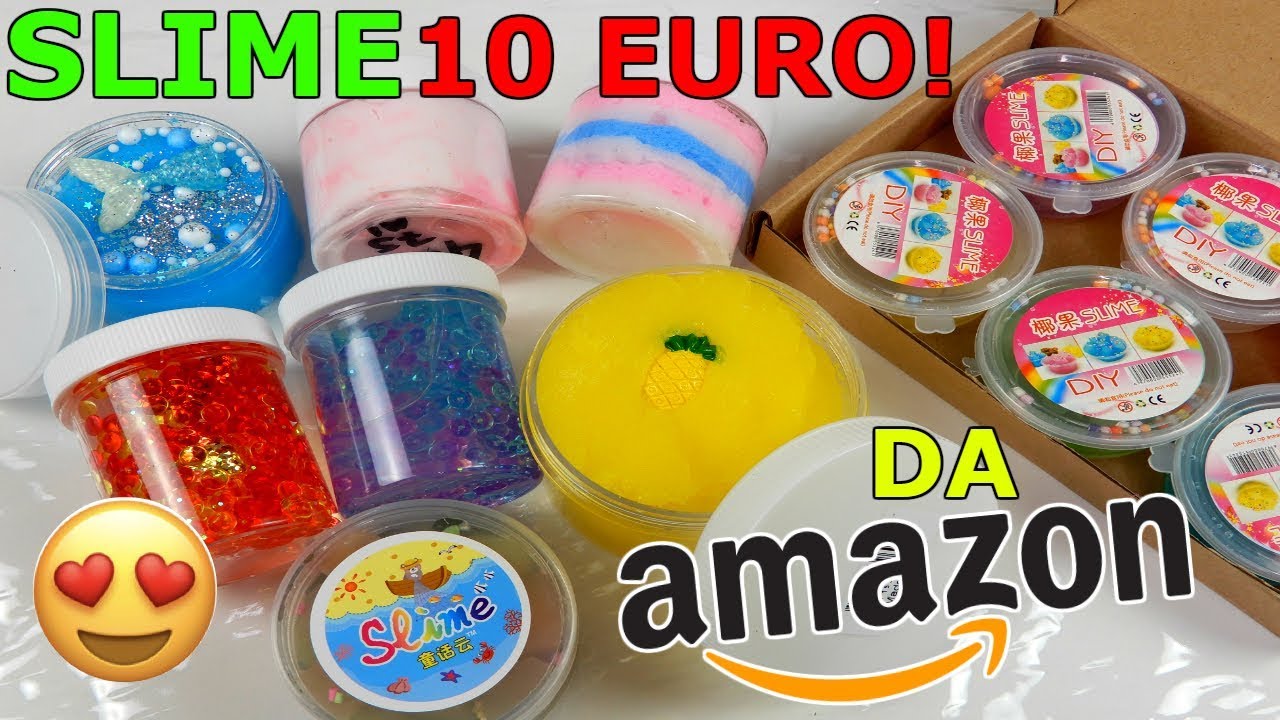 SLIME DA 10 EURO COMPRATI DA AMAZON! DELUSIONE?! Iolanda Sweets