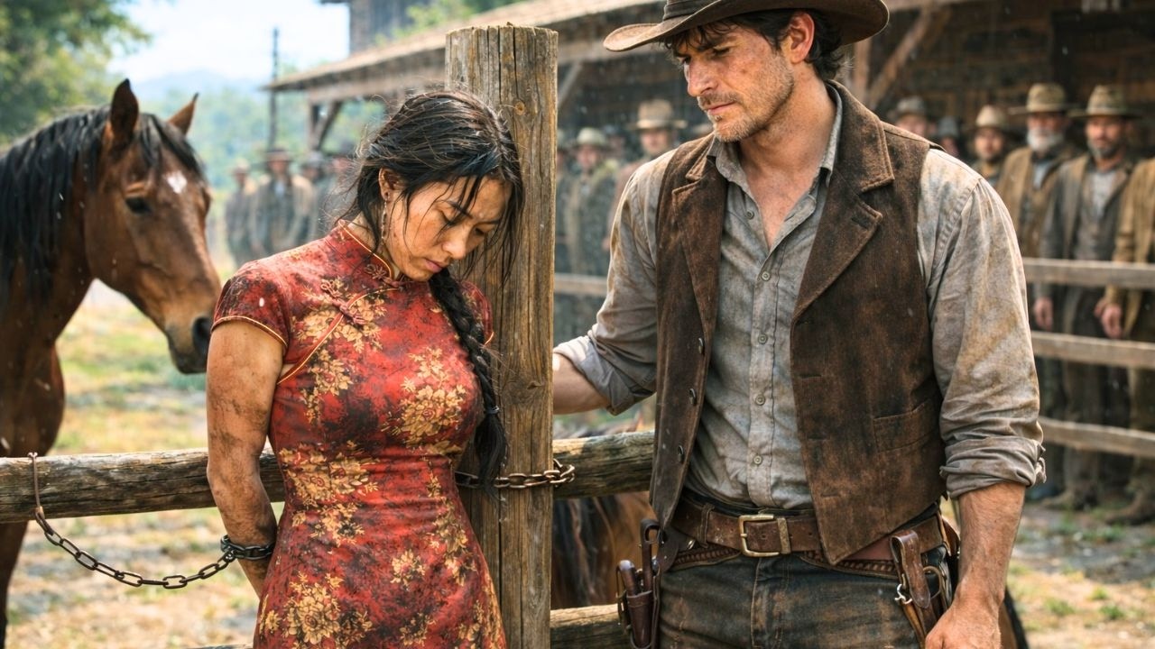 “Don’t Buy the Horse… Buy Me.” — Chained Girl Begged, the Rancher Chose Her