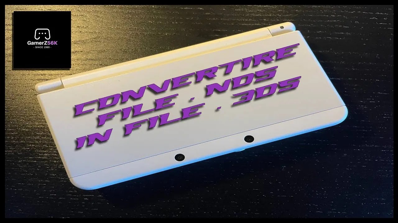 Convertire file NDS in 3DS #nintendo #3ds #console #retrogaming #convertire #nintendo