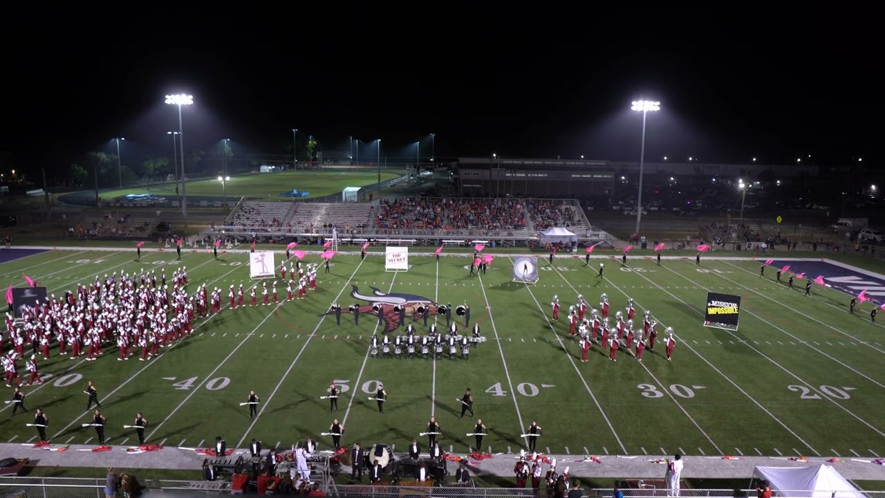 Crestview High School - Big Red Machine - Halftime 11/1/24